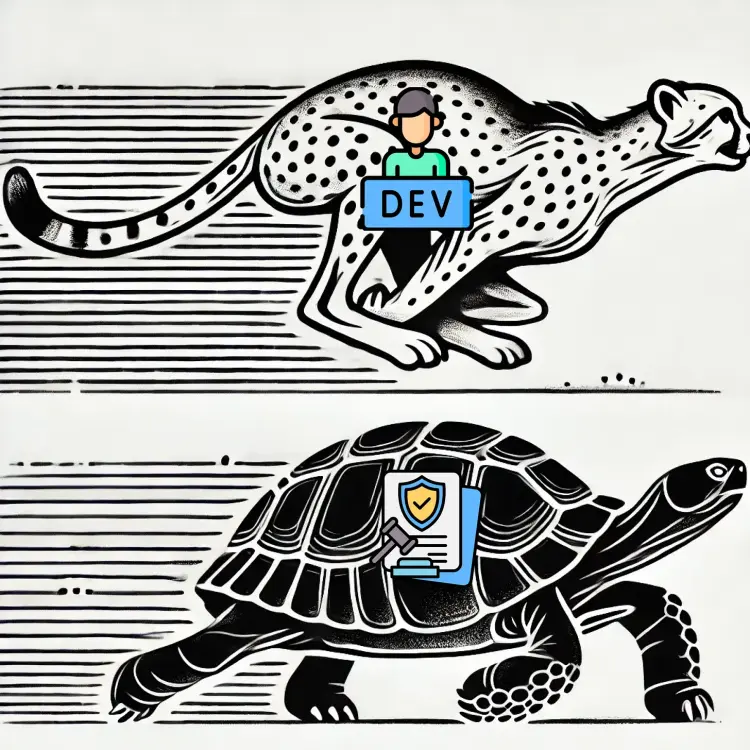 cheetah and tortouise 