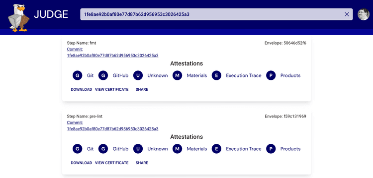 Image that shows the judge-attestation