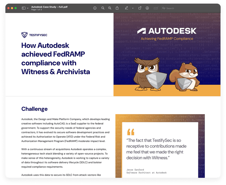 Autodesk Case Study