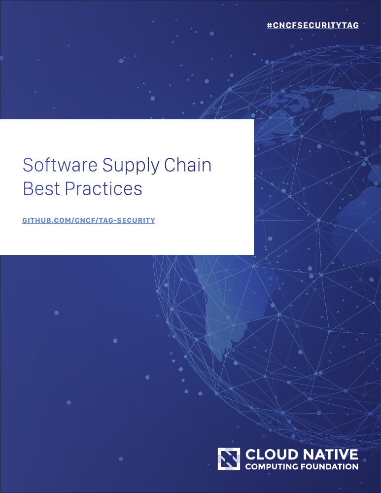 First page of Software Supply Chain Best Practices
