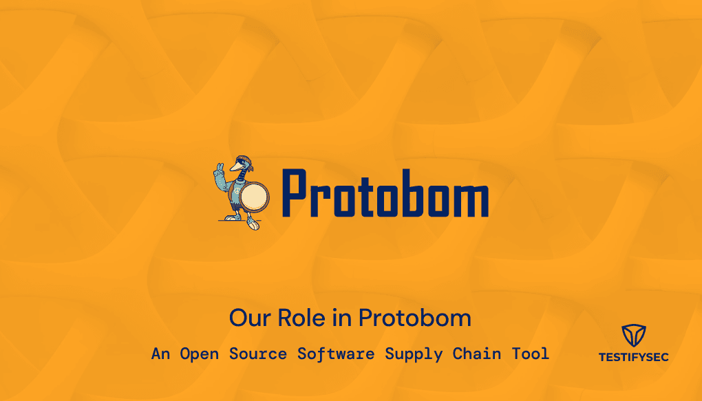 Our Role in Protobom, An Open Source Software Supply Chain Tool